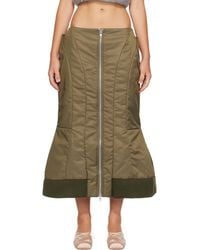 Simone Rocha - Padded Sculpt Bomber Skirt - Lyst