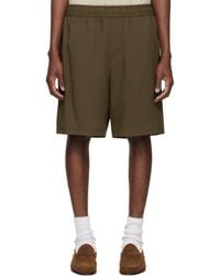 WOOYOUNGMI - Twill Shorts - Lyst