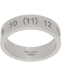 Maison Margiela - Silver Numerical Ring - Lyst