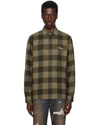 Amiri - Oversized Heavy Flannel Shirt - Lyst