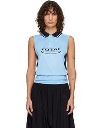 Martine Rose - Shrunken Stretch Football Vest Tank Top - Lyst
