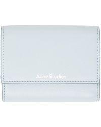Acne Studios - Leather Trifold Wallet - Lyst