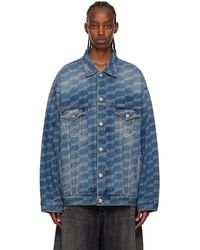 balenciaga womens jean jacket