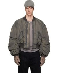 Rick Owens - Tower Secchia Flight Jacket - Lyst