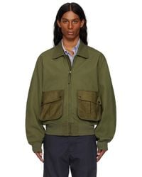 Maharishi - Ssense Exclusive Khaki 6101 M42 Flight Bomber Jacket - Lyst