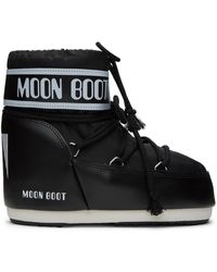 Moon Boot - Bottes basses icon noires - Lyst