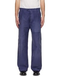 Maison Margiela - Workers Moleskin Trousers - Lyst