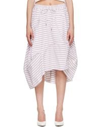 Vivienne Westwood - Burgundy Aerodrome Midi Skirt - Lyst