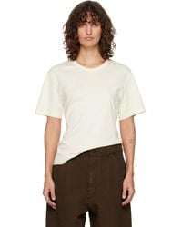 Lemaire - Off- Rib T-Shirt - Lyst