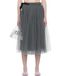 Molly Goddard - Lottie Midi Skirt - Lyst