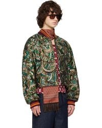 メンズ Dries Van Noten Verner Panton Edition ネイビー エンブロイ