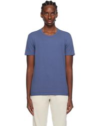 Tom Ford - T-shirt bleu à col ras du cou - Lyst