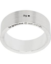 Le Gramme - Ribbon 'Le 9G' Ring - Lyst