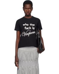 VAQUERA - 'Who Tf' T-Shirt - Lyst