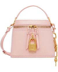 Balmain - Pulse Vanity Leather Bag - Lyst