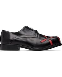 STEFAN COOKE - Slashed Square Toe Derbys - Lyst