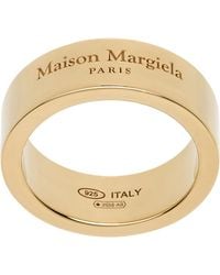 Maison Margiela - Logo Reference Ring - Lyst