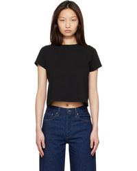 Agolde - Adine Shrunken T-Shirt - Lyst
