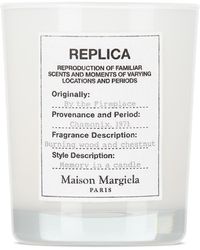 Maison Margiela Replica By The Fireplace Candle, 5.82 Oz - White