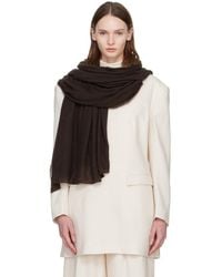 Issey Miyake - Cashmere Knit Stole Scarf - Lyst