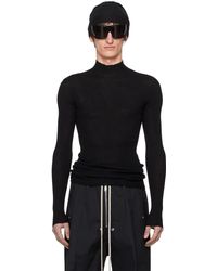 Rick Owens - Black Lupetto Sweater - Lyst