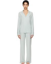 Skims - Pyjama Bleu - Lyst