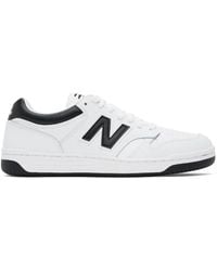 New Balance - & Black 480 Sneakers - Lyst