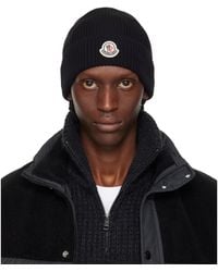 Moncler - Logo Cotton Beanie - Lyst