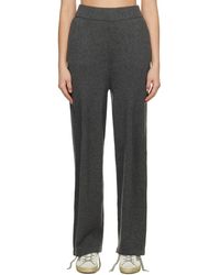 Golden Goose - Gray Patch Lounge Pants - Lyst