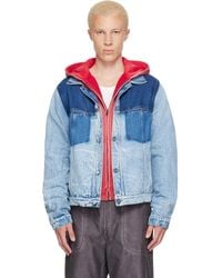 Maison Margiela - Patchwork Denim Jacket - Lyst