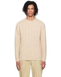 Beams Plus - Crewneck Sweater - Lyst