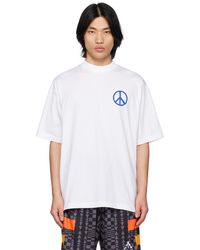 Marcelo Burlon - White County Peace Over T-shirt - Lyst