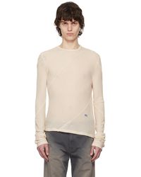 Eckhaus Latta - Off- Spiral Long Sleeve T-Shirt - Lyst
