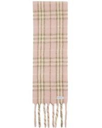 Burberry - Small Check Scarf - Lyst
