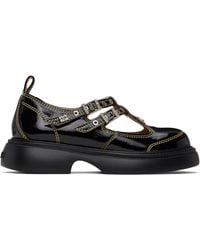 Ganni - Mary Jane Loafers - Lyst