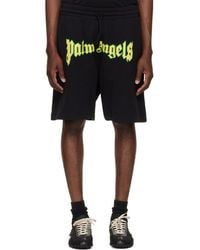 Palm Angels - Outline Logo Sweat Shorts - Lyst