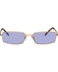 Prada - Rectangular Sunglasses - Lyst