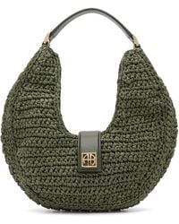 Anine Bing - Khaki Lou Monogram Bag - Lyst