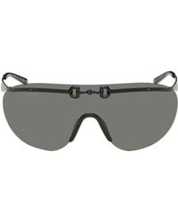 Gucci - Horsebit Sunglasses - Lyst