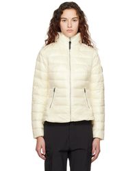 Mackage - Blouson davina blanc cassé rembourré en duvet - Lyst