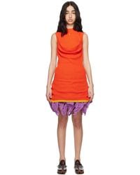 Kiko Kostadinov - Vecto Knit Tunic Minidress - Lyst