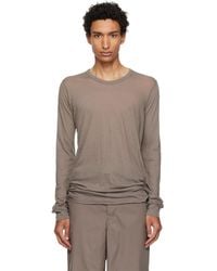 Rick Owens - Tower Basic Ls T-Shirt - Lyst