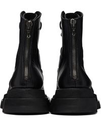 Julius Engineer Talos Boots in Black for Men | Lyst