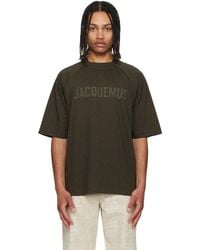 Jacquemus - Le T-Shirt Typo, Short Sleeves, 100% Cotton, Size: Medium - Lyst
