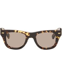 Bottega Veneta - Dizzy Squared Sunglasses - Lyst