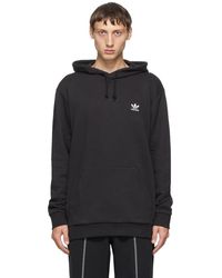 adidas originals authentic hoody in black dh3851 cheap online
