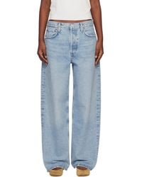 Agolde - Low Slung Baggy 30.5 Jeans - Lyst