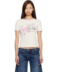 Marc Jacobs ホワイト＆ブラック トロンプルイユ Tシャツ ミニ