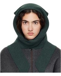 MERRMA - Ssense Exclusive Wool Bandana - Lyst