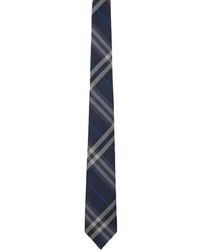 Burberry - Check Silk Tie - Lyst